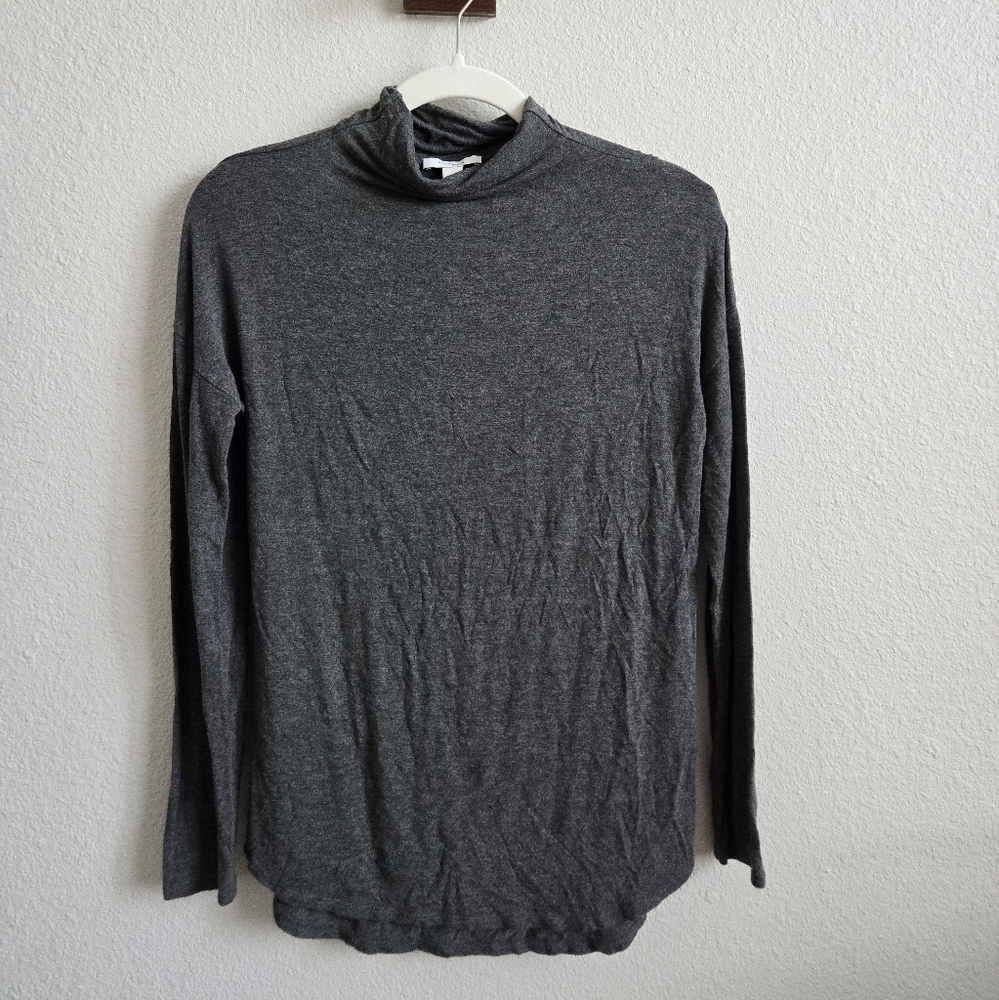 Slinky long sleeve mock turtle neck
